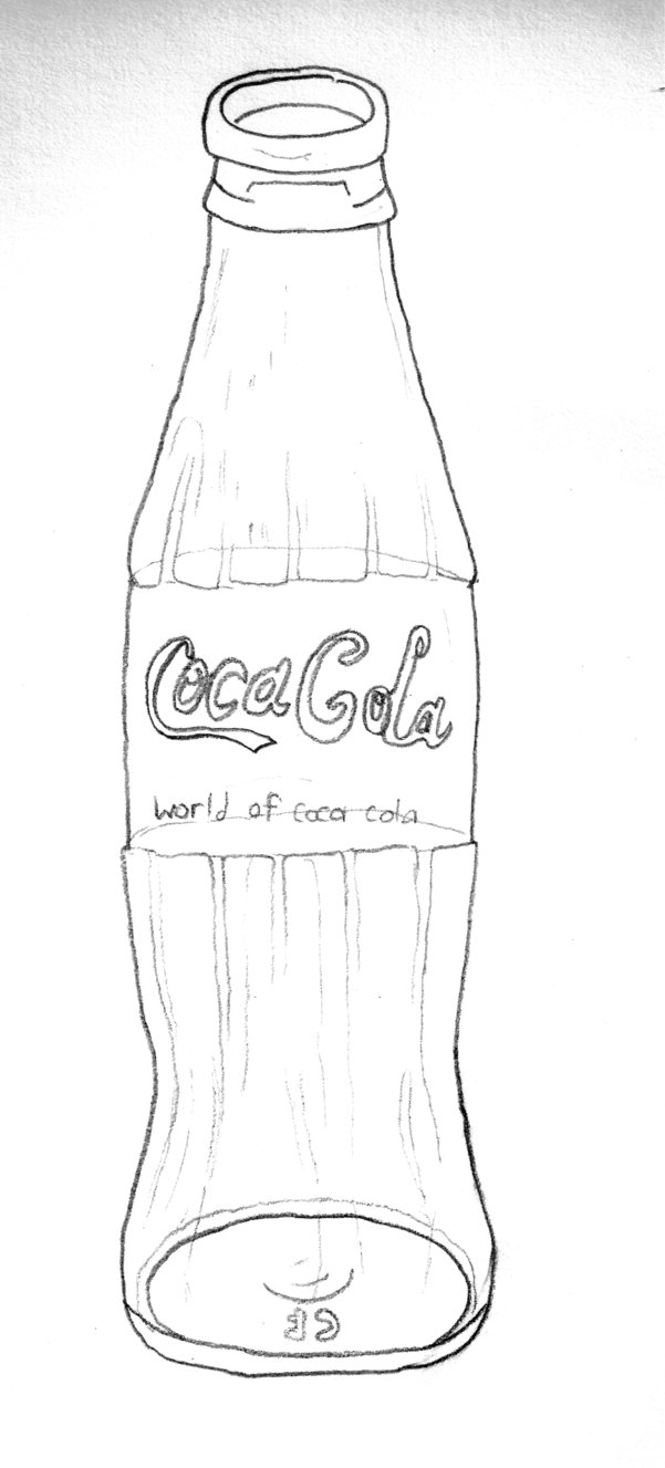 601x1327 Coke Sketch By Jeffo1997 - Coke Sketch