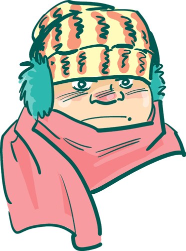 372x500 Tuesday Sketch Cold Colleen Coover - Cold Sketch