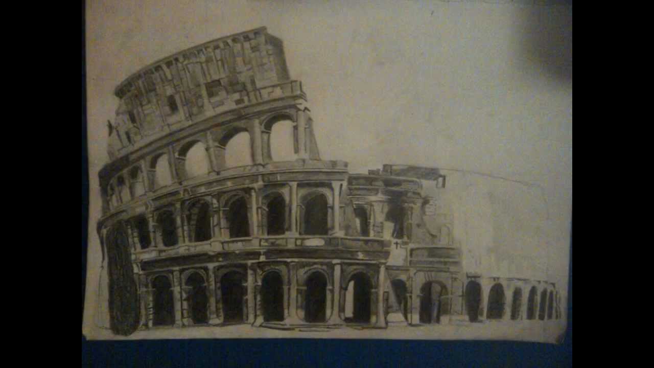 1280x720 The Coliseum - Coliseum Sketch
