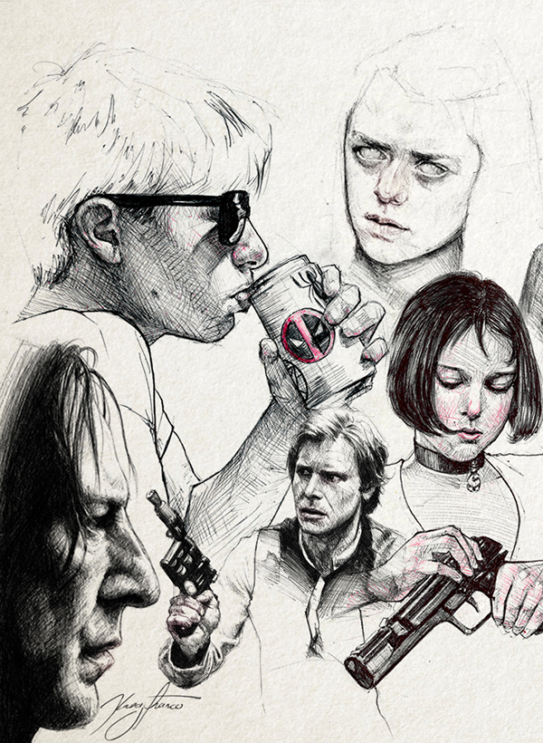 600x820 Sketch Collage V2 On Fit Portfolios - Collage Sketch