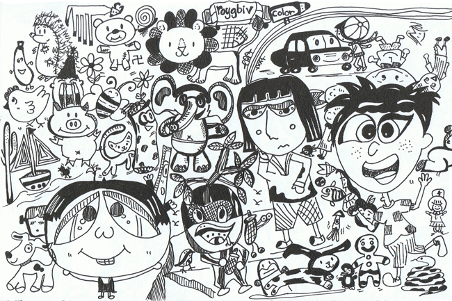 650x433 Collage Sketch 05 Simin Aka Joan Portfolio - Collage Sketch