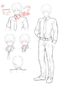 236x333 Drawn Shirt Collar - Collared Shirt Sketch