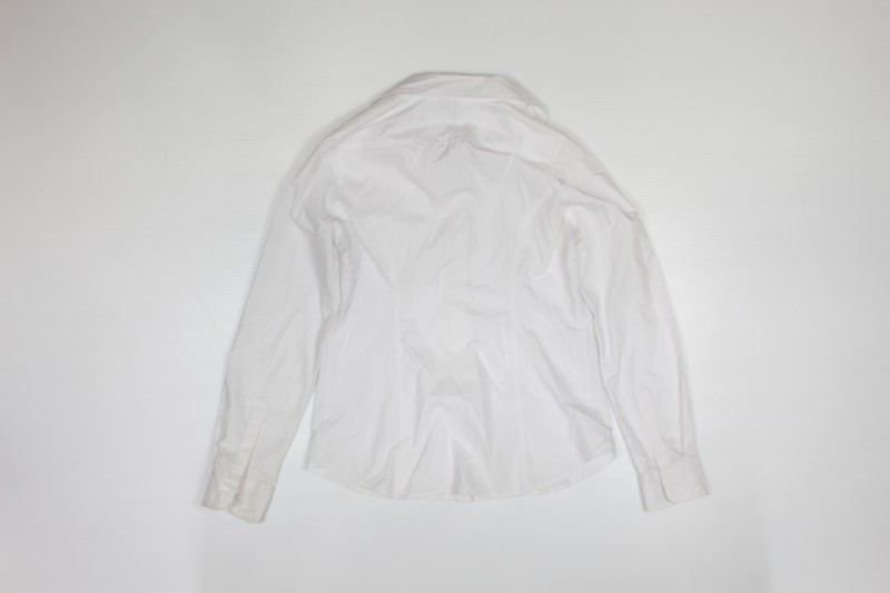 800x533 White Collared Shirt By Geo Sz M - Collared Shirt Sketch