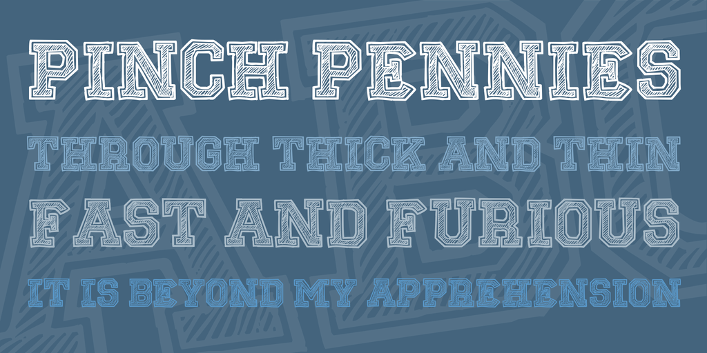 1024x512 Sketch College Font 1001 Fonts - College Sketch