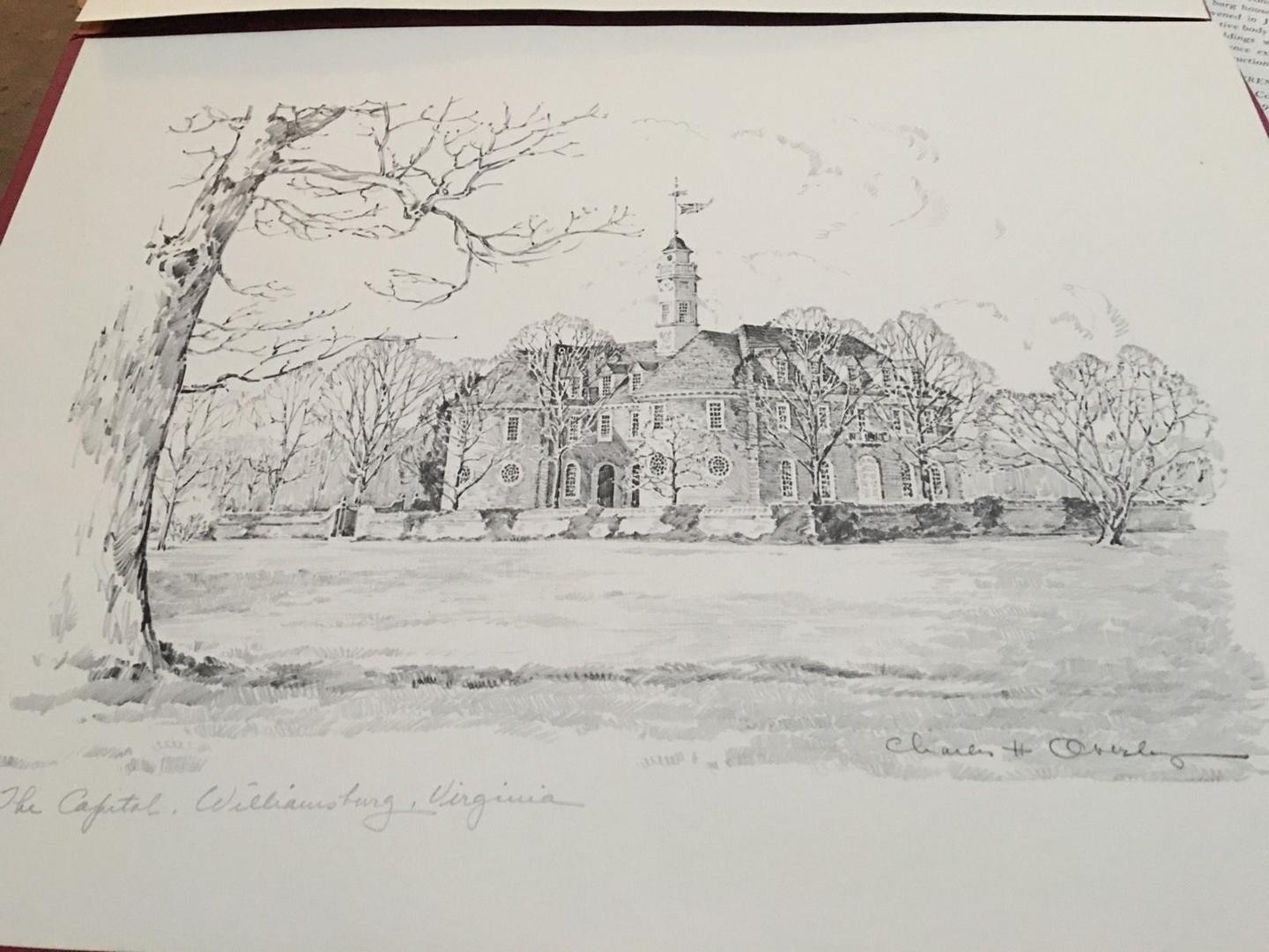 1440x1080 Sketches Of Colonial Williamsburg - Colonial Sketches