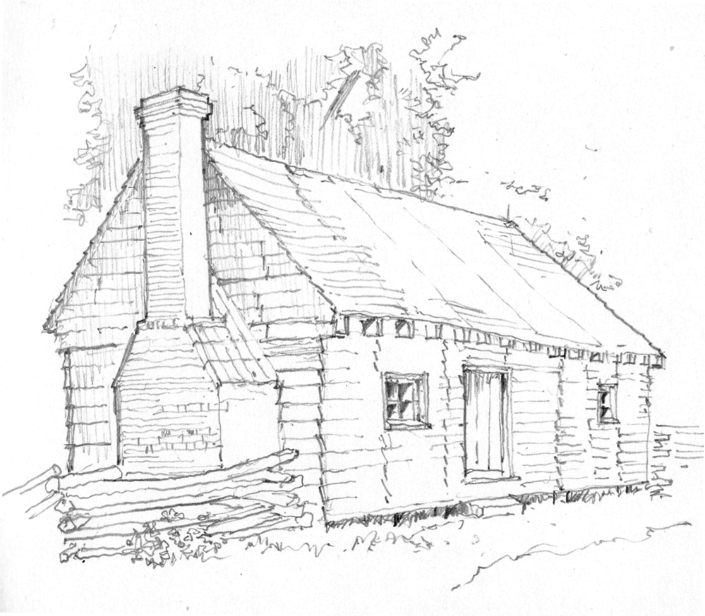 999x874 Tenants House, Colonial Williamsburg.jpg - Colonial Sketches