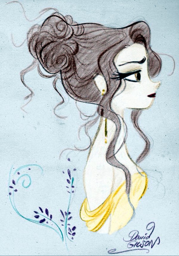 600x860 40 Color Pencil Drawings To Having You Cooing With Joy - Color Pencil Sketch