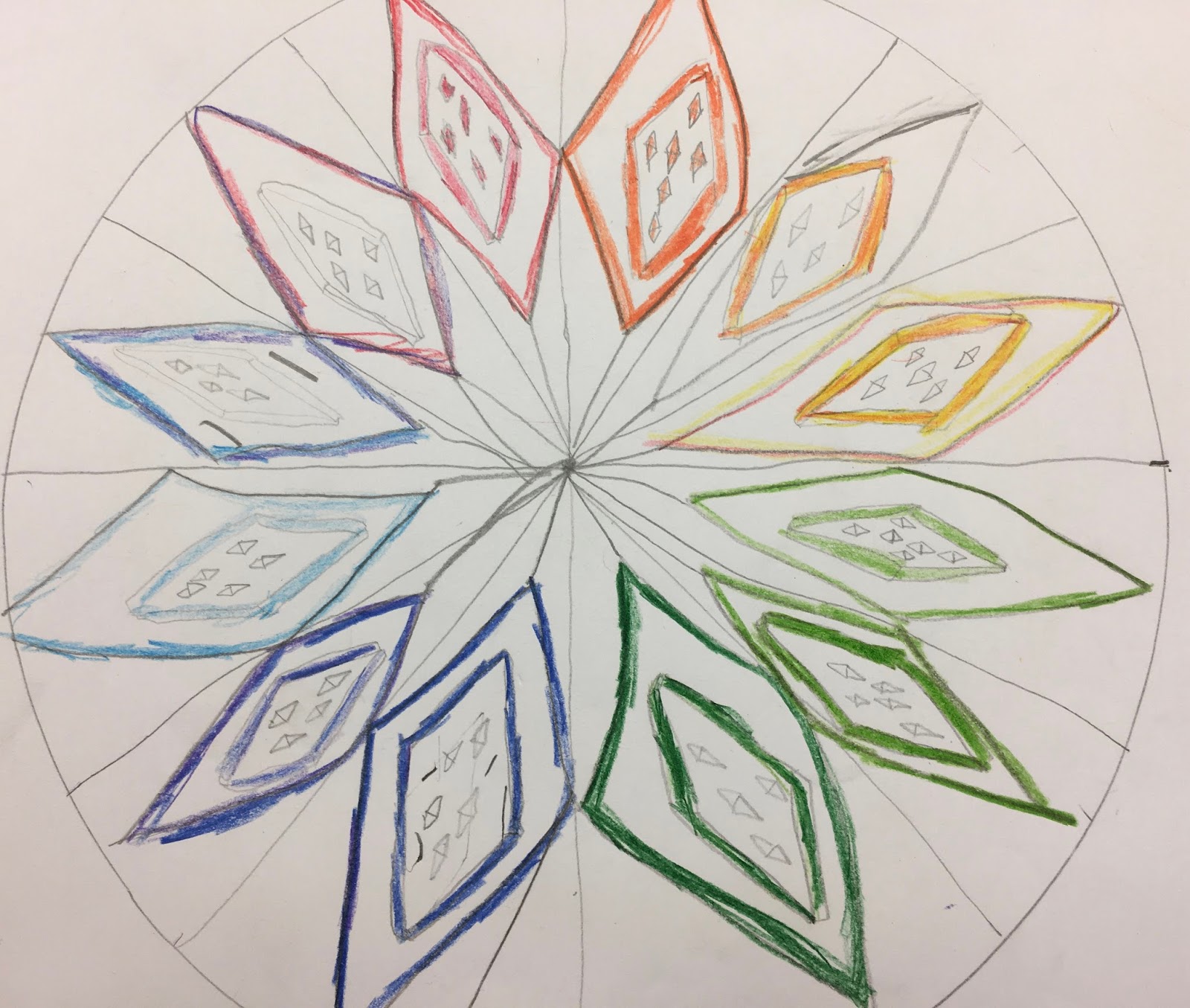 1600x1355 Visual Arts - Color Wheel Sketch