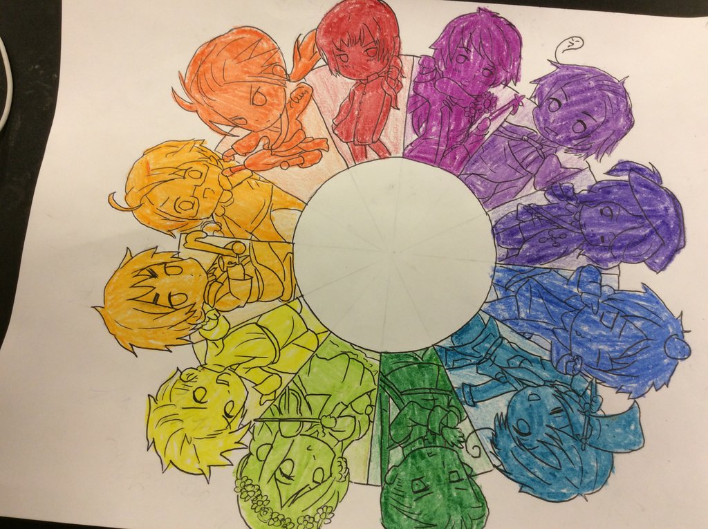 1024x765 World Color Wheel By Magicpastatitans - Color Wheel Sketch