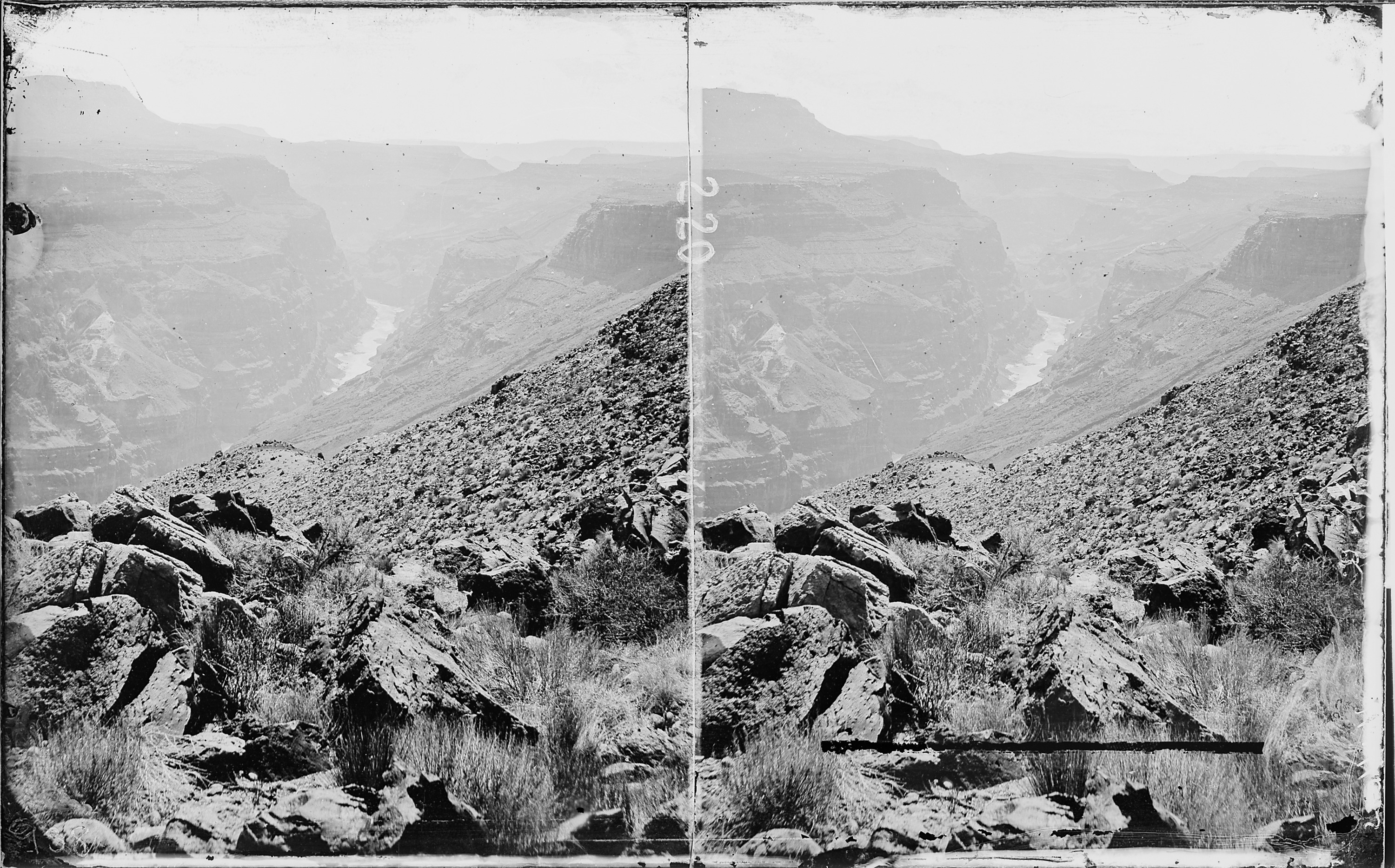 3000x1868 Filecolorado River. Grand Canyon, Looking West From Foot Of - Colorado Sketch