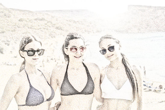 548x365 Photo To Colored Pencil Sketch Online Tool - Colored Sketch