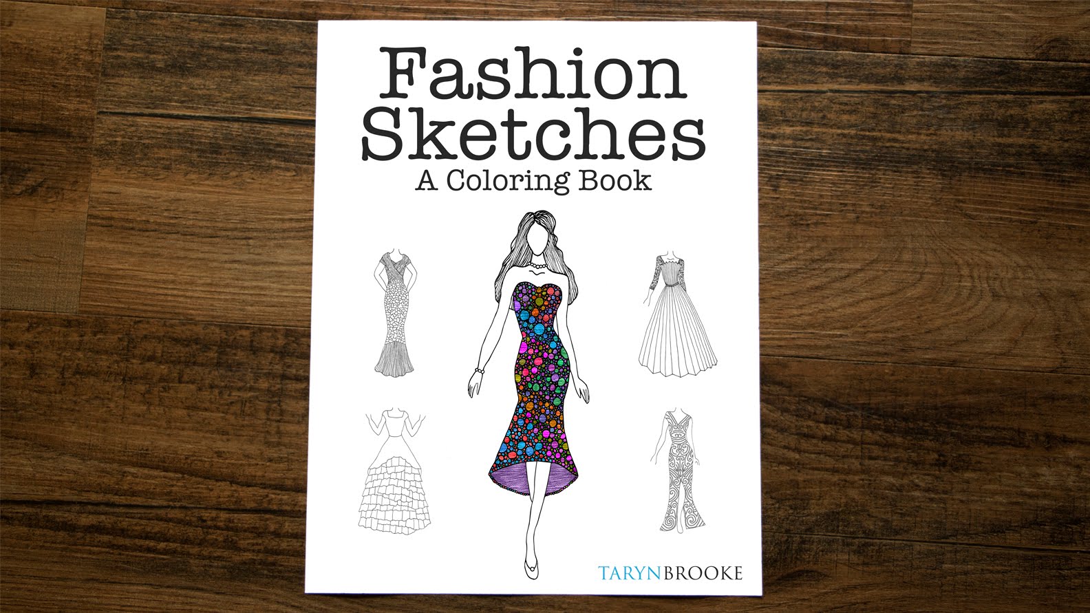 1584x891 Fashion Sketches A Coloring Book - Coloring Book Sketches
