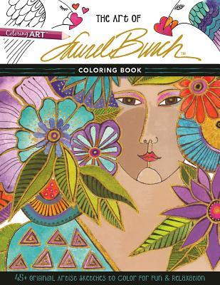 309x400 The Art Of Laurel Burch Coloring Book Original Artist - Coloring Book Sketches