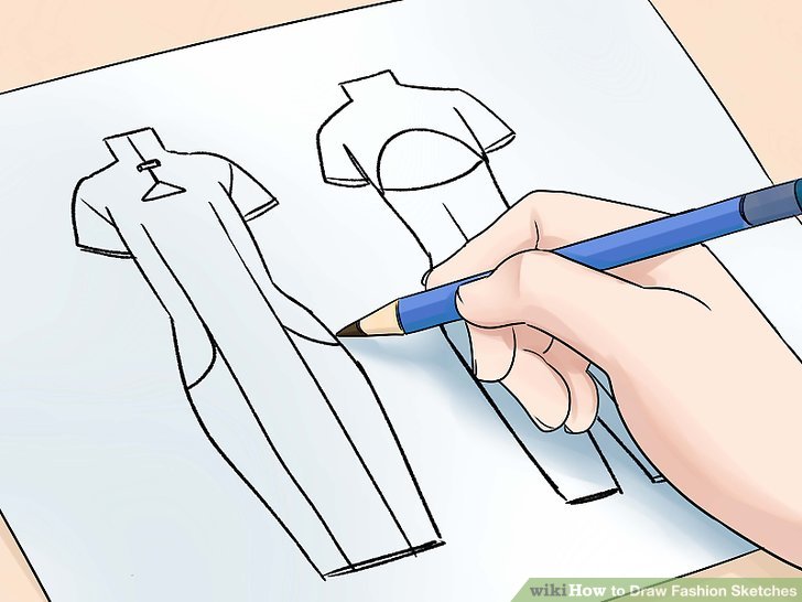 728x546 The Simplest Way To Draw Fashion Sketches - Coloring Book Sketches