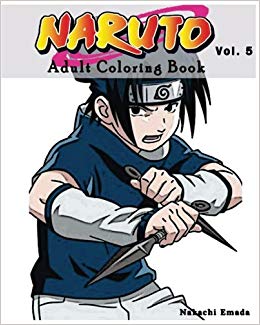 260x325 Naruto Adult Coloring Book Sketches Coloring Book - Coloring Book Sketches
