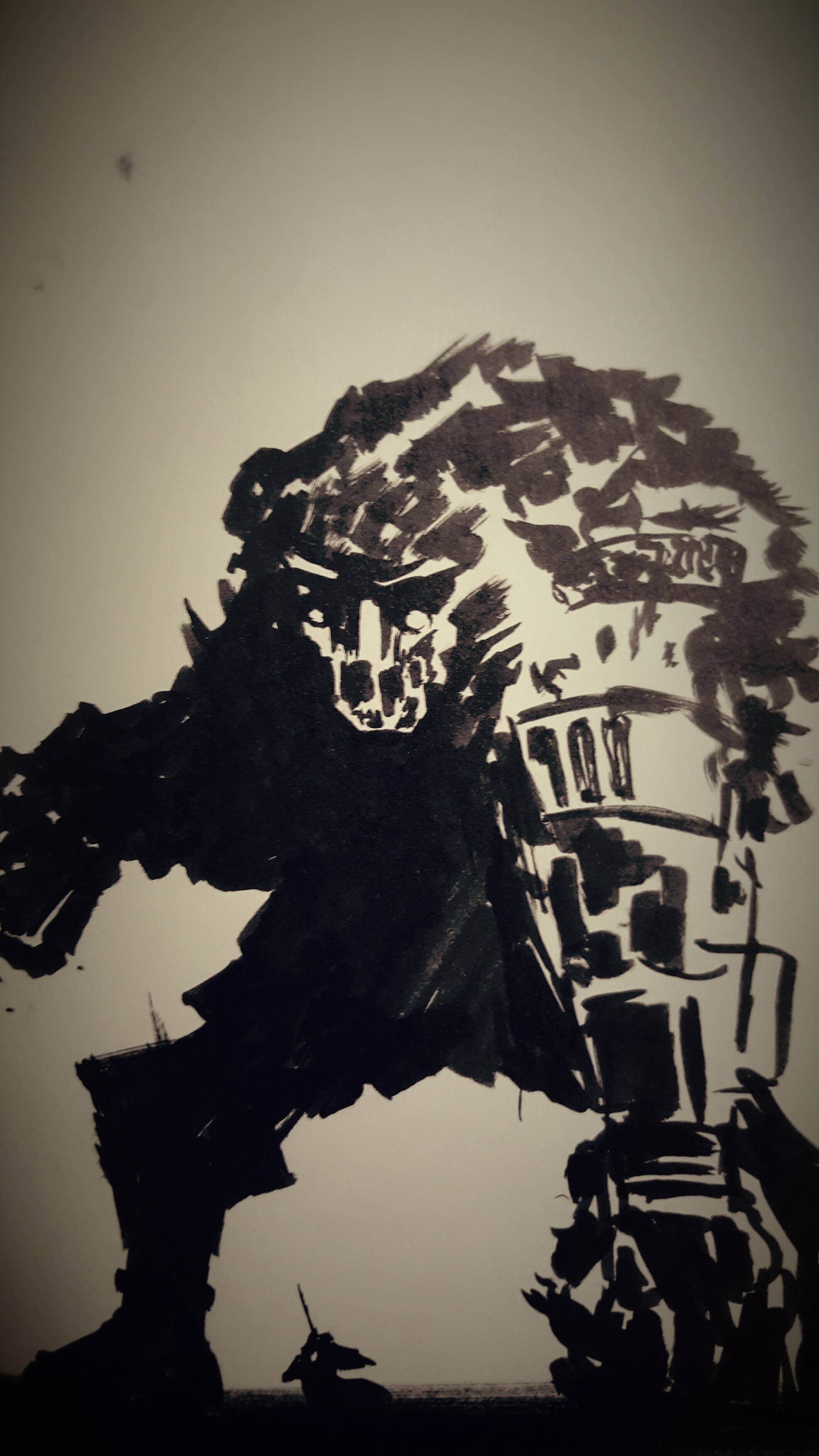 2121x3771 Colossus Sketch - Colossus Sketch