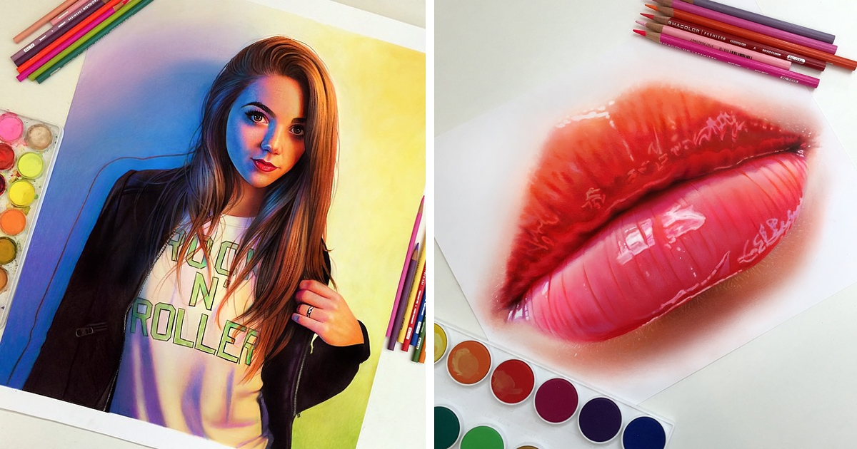 Colour Pencil Sketches