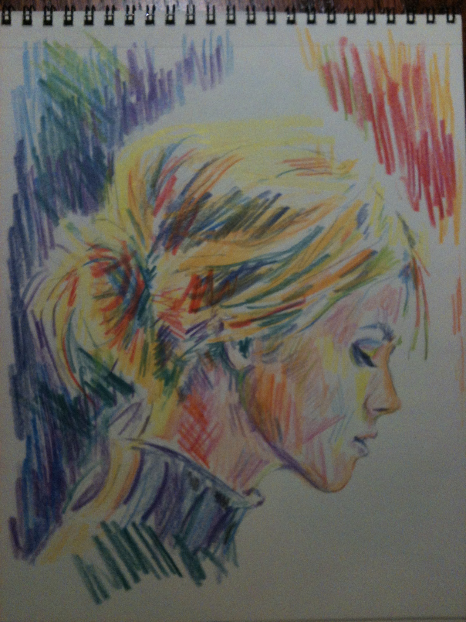 1536x2048 Colored Pencil Sketches Art By Joe Vandello - Colour Pencil Sketches