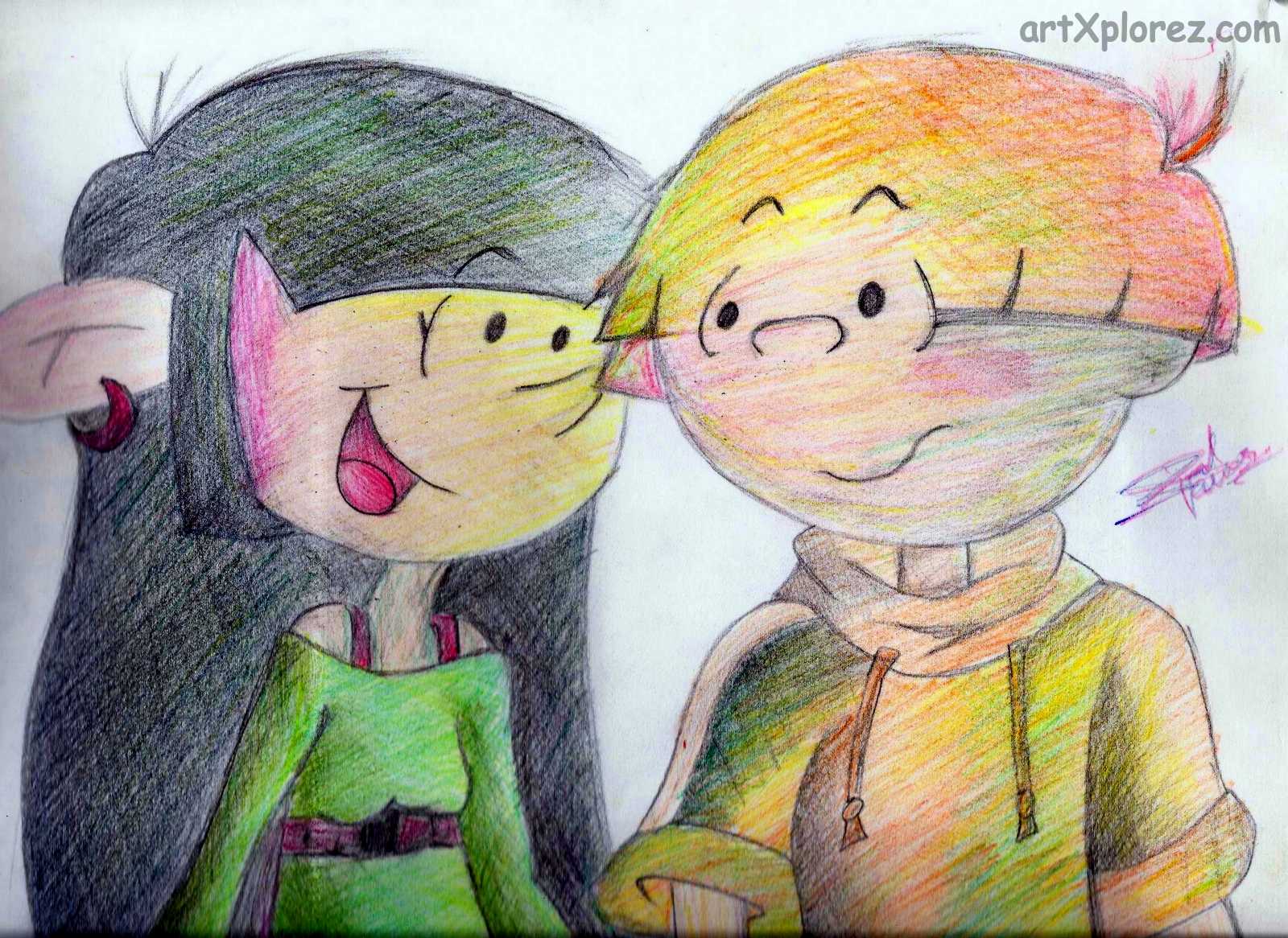 1600x1166 Colored Pencil Sketching Artxplorez - Colour Pencil Sketches