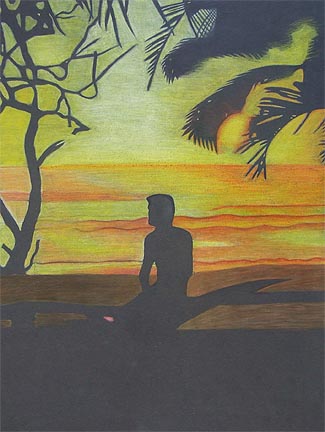 325x432 Pencil Art Photo Colored Pencil Drawings - Colour Pencil Sketches