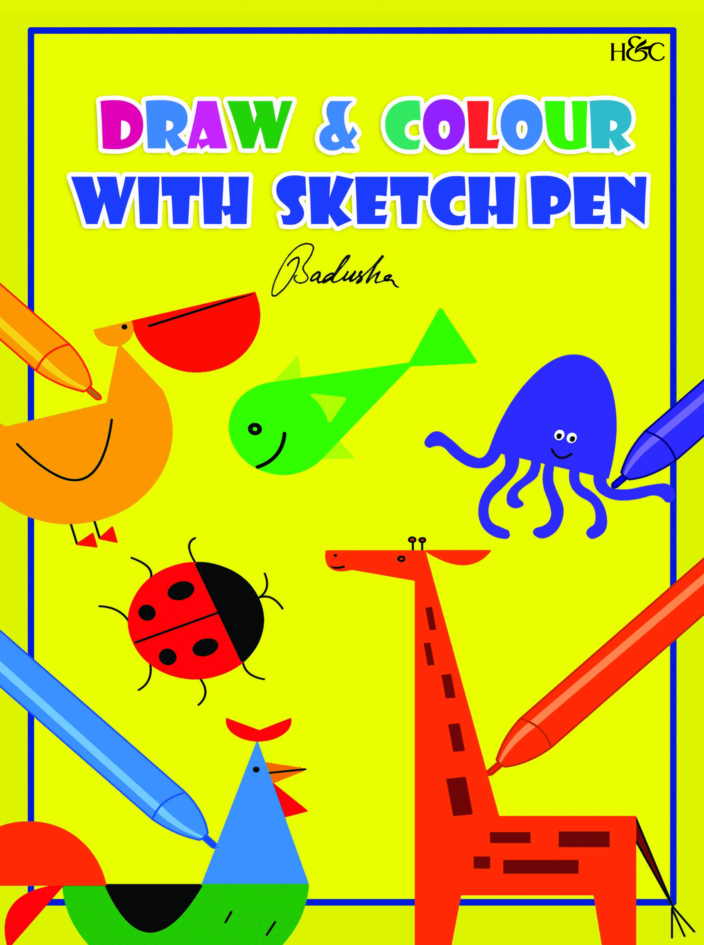 2420x3247 Hampc Books - Colour Sketch Pen Drawings