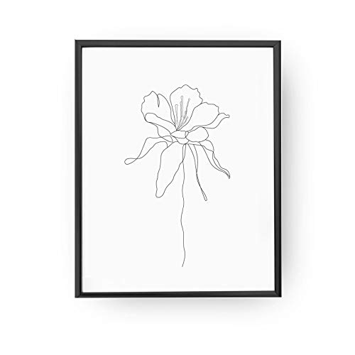 Columbine Flower Sketch