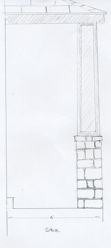 225x500 Column Sketch Here Is A Sample Sketch That I Made A Few - Column Sketch
