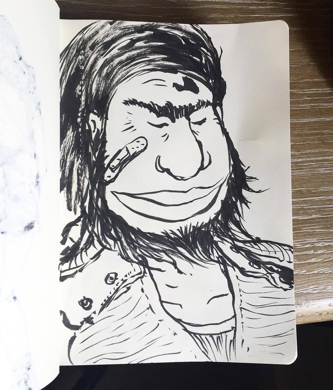 1080x1264 Comb Over - Comb Sketch