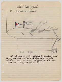 243x320 Sketches For Comb Designs (Usa), March 1937 Objects Collection - Comb Sketch