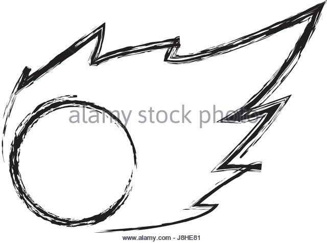 640x476 Comet Clipart Sketch - Comet Sketch