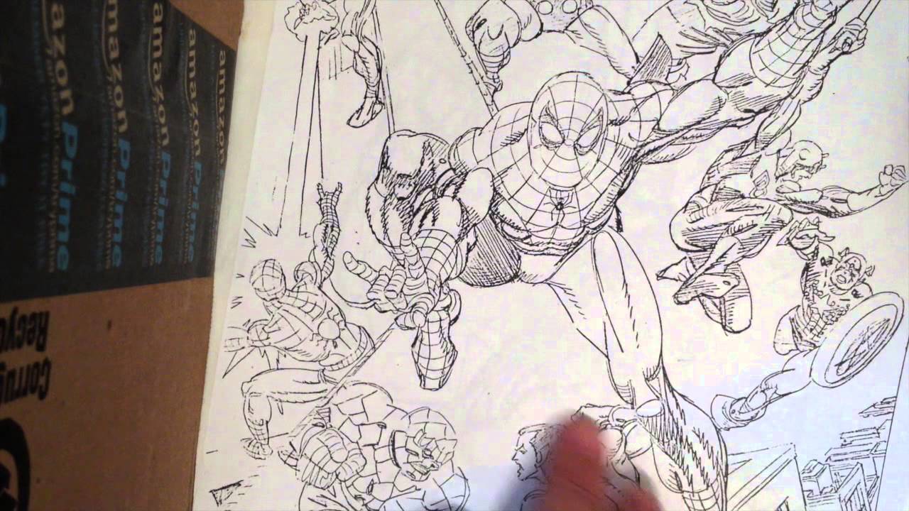 1280x720 Gil Kane Anatomy Sketches Analyzed By Bronze Age Comic Book Artist - Comic Book Sketches
