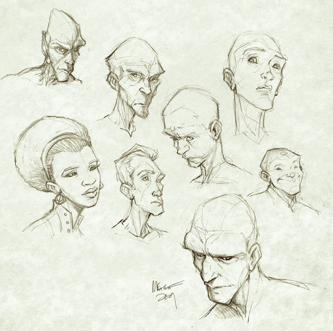 650x647 Michael Metcalf, Comic Book Sketches - Comic Book Sketches