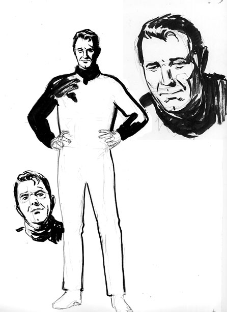 446x614 Comics I Still Love My Pencil! - Comic Character Sketch