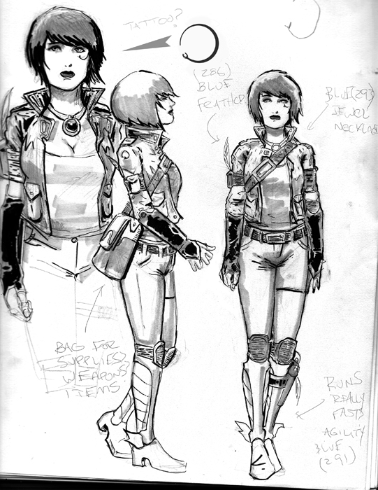 Comic Character Sketch at PaintingValley.com | Explore collection of ...