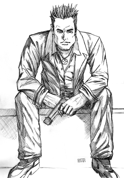 418x600 Sketches By Peter Whyte - Comic Character Sketch