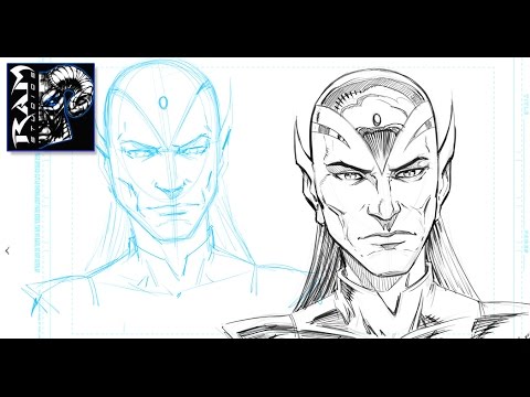 480x360 How To Sketch A Character For Comics - Comic Sketch
