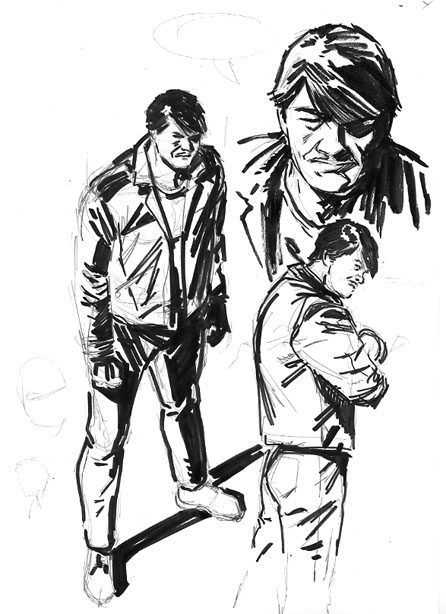 446x614 New Comic Book Sketch I Still Love My Pencil! - Comic Sketch