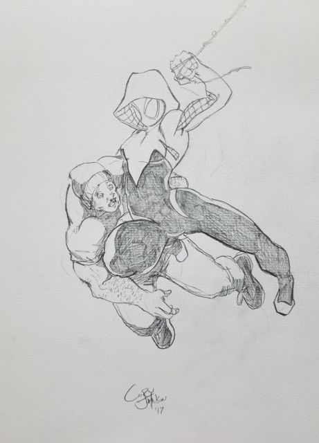 461x640 Original Comic Art Sketch Commissions Ebay - Comic Sketch