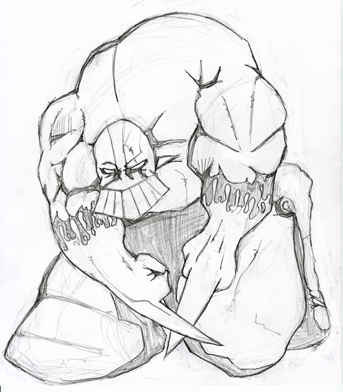 500x571 The Daily Comic Sketch Challenge The Maxx - Comic Sketch