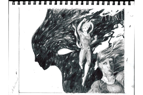 600x400 Comic Book Cover Sketches On Saic Portfolios - Comic Sketch