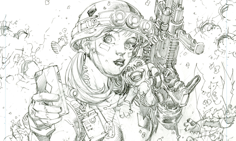 800x477 Comic Art Terms Tight Pencils - Comic Sketch Art