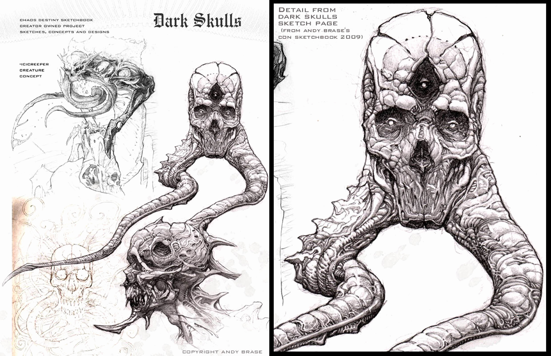1113x718 Comic Sketch Art Dark Skulls Sketch - Comic Sketch Art