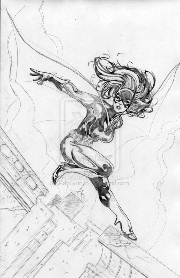 600x927 More Fun With Rob Granito Before Megacon - Comic Sketch Art