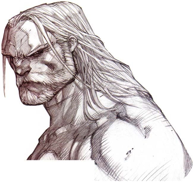 650x621 Thor Sketch. Art By Comic Artist Joe Madureira - Comic Sketch Art