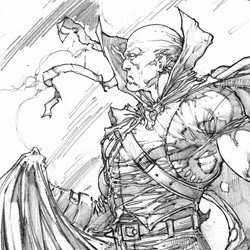 250x250 Comic Art Commissions - Comic Sketch Art