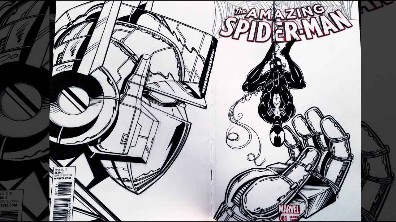 1280x720 Sketch Covers With Randy Emberlin Emerald City Comic Con 2018 - Comic Sketch Covers