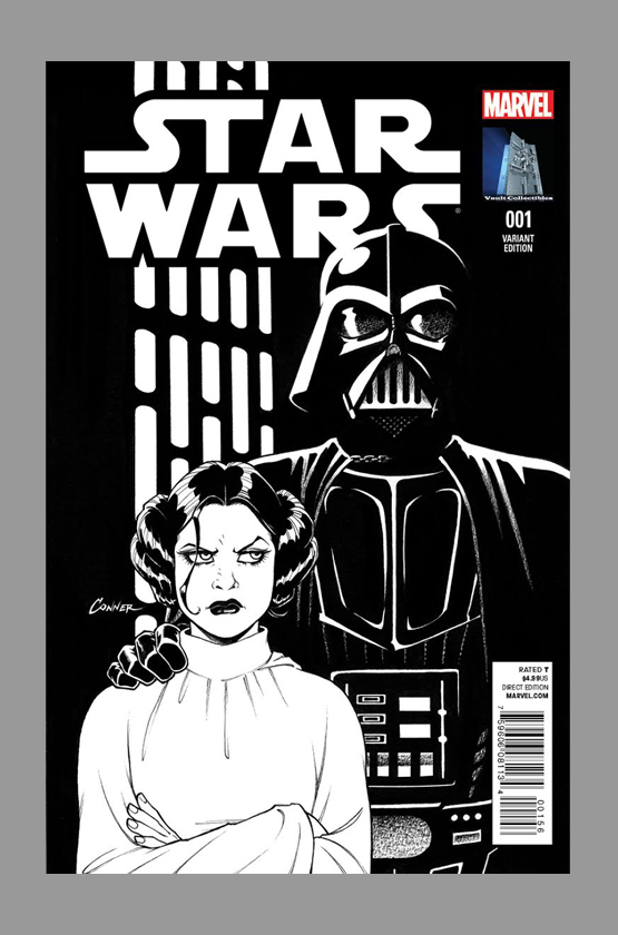 555x840 The 68 Star Wars - Comic Sketch Covers