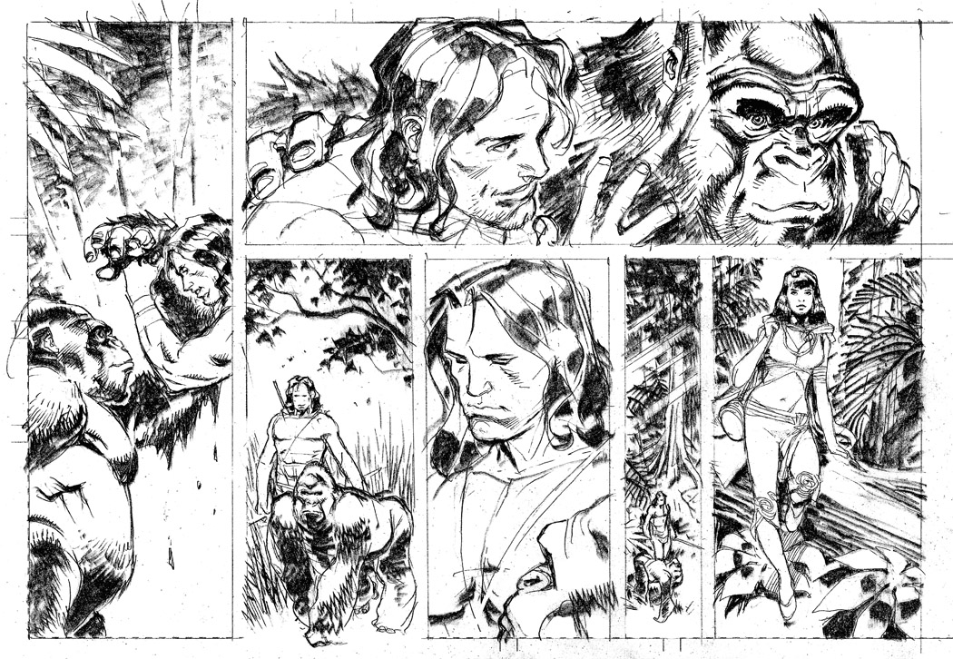 1050x726 Pulp Amp Goldenage Web Comics Free Samples - Comic Strip Sketch