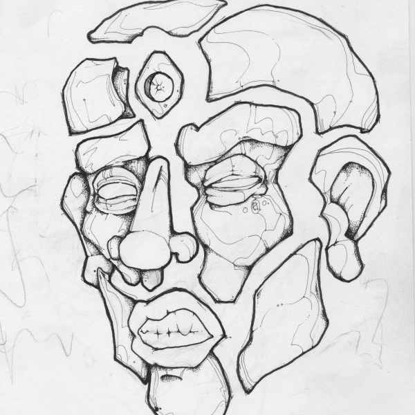 600x600 Comic Strip Sketch Ezra Lloyd Jackson - Comic Strip Sketch