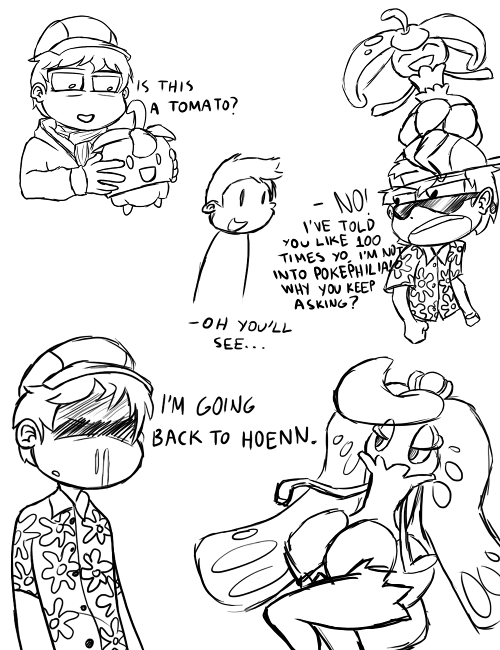 1000x1300 Comic Strip [Sketch] By Xxdreamhackerxx - Comic Strip Sketch